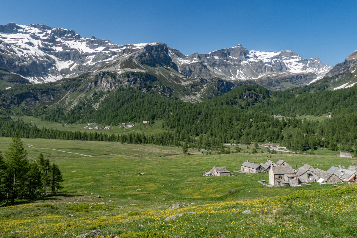 Alpe Veglia e baite di Cianciavero