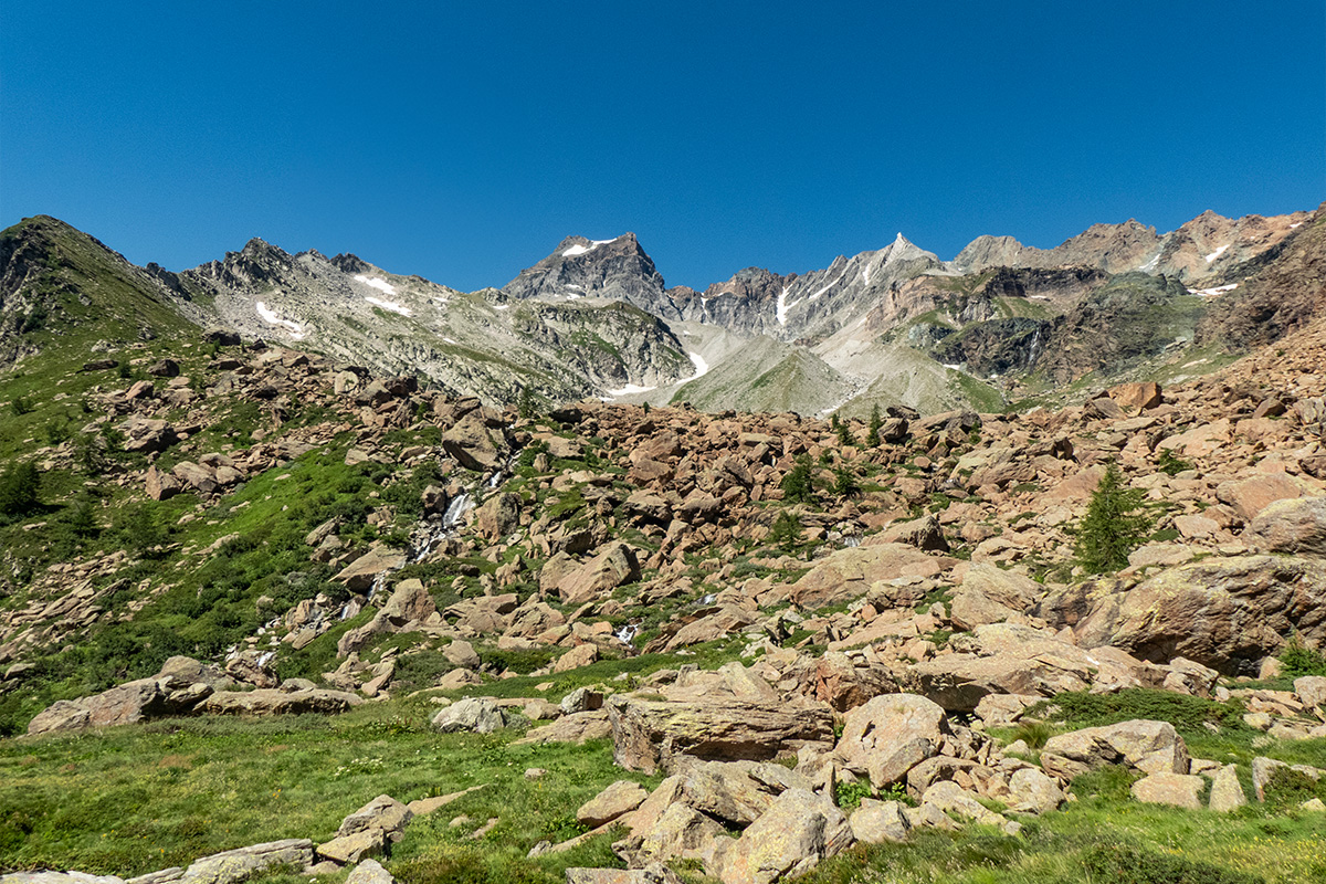 Panorama dai Piani della Rossa - Alpe Devero