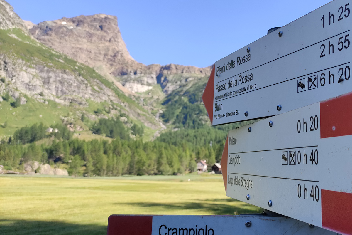 Trekking ai Piani della Rossa - Alpe Devero