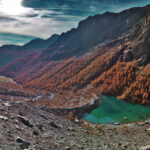 Trekking al lago Blu in Val d'Ayas